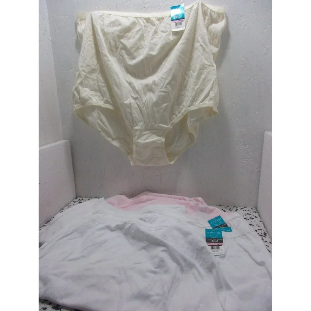 Vanity Fair 6 Pairs Women's Perfectly Yours Panties 15318 10/3XL Assorted Colors - Picture 1 of 2